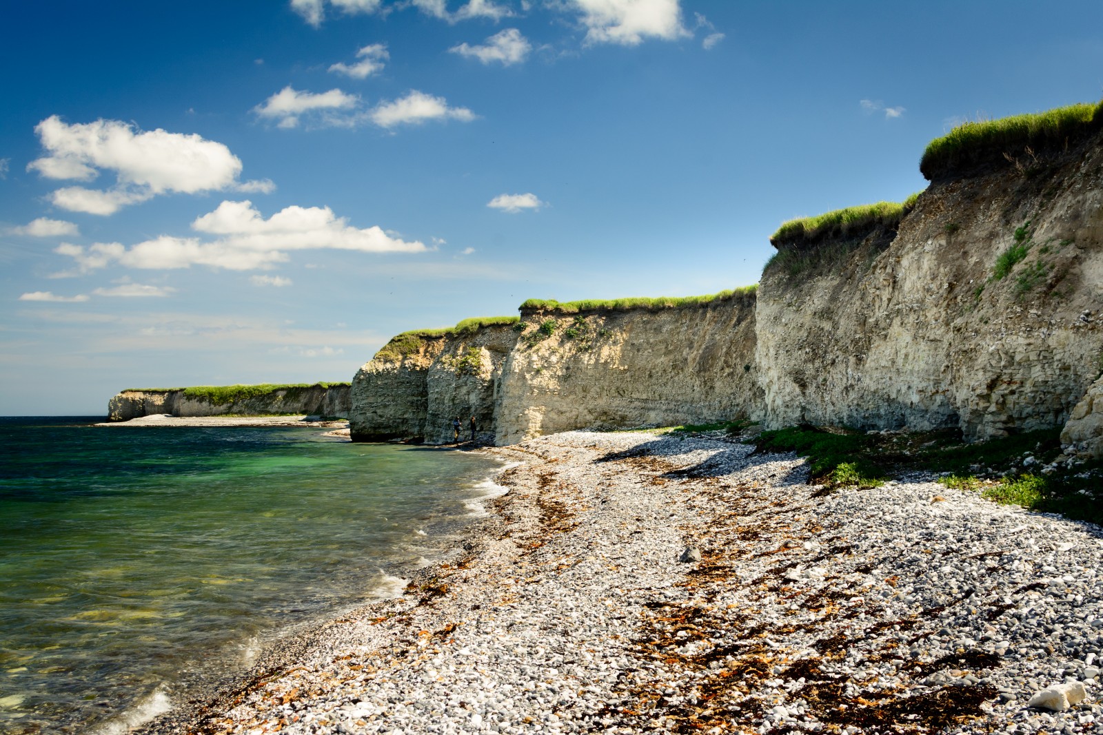 Danish chalk cliffs